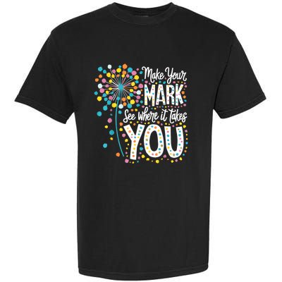 Make Your Mark Happy Dot Day 2024 Dandelion Garment-Dyed Heavyweight T-Shirt