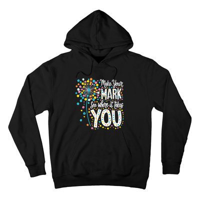 Make Your Mark Happy Dot Day 2024 Dandelion Hoodie