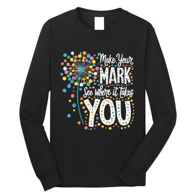 Make Your Mark Happy Dot Day 2024 Dandelion Long Sleeve Shirt