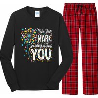 Make Your Mark Happy Dot Day 2024 Dandelion Long Sleeve Pajama Set