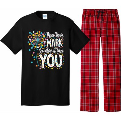 Make Your Mark Happy Dot Day 2024 Dandelion Pajama Set