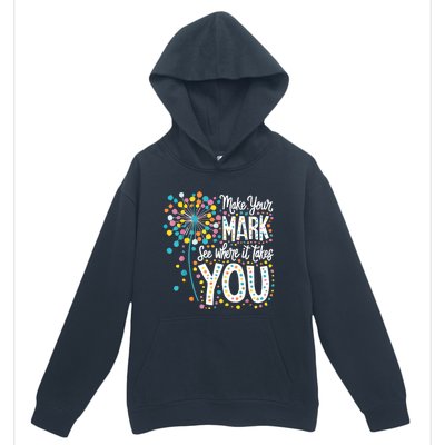 Make Your Mark Happy Dot Day 2024 Dandelion Urban Pullover Hoodie