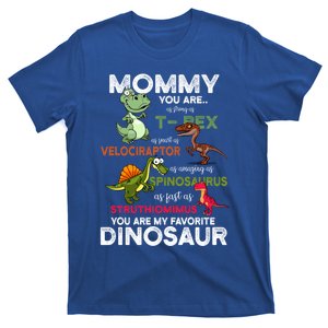 Mommy You're My Favorite Dinosaur You Are As Strong As Dino Gift T-Shirt