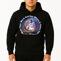Mark Your Mark And See Where It Takes You International Dot Day Space Astronaut Hoodie