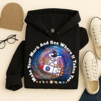 Mark Your Mark And See Where It Takes You International Dot Day Space Astronaut Hoodie