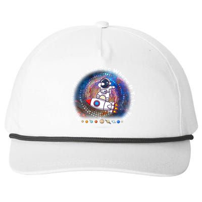 Mark Your Mark And See Where It Takes You International Dot Day Space Astronaut Snapback Five-Panel Rope Hat