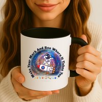 Mark Your Mark And See Where It Takes You International Dot Day Space Astronaut Mug
