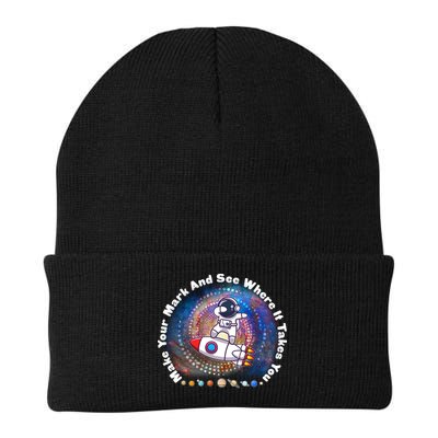 Mark Your Mark And See Where It Takes You International Dot Day Space Astronaut Beanie