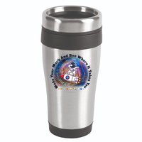Mark Your Mark And See Where It Takes You International Dot Day Space Astronaut 16oz Travel Tumbler