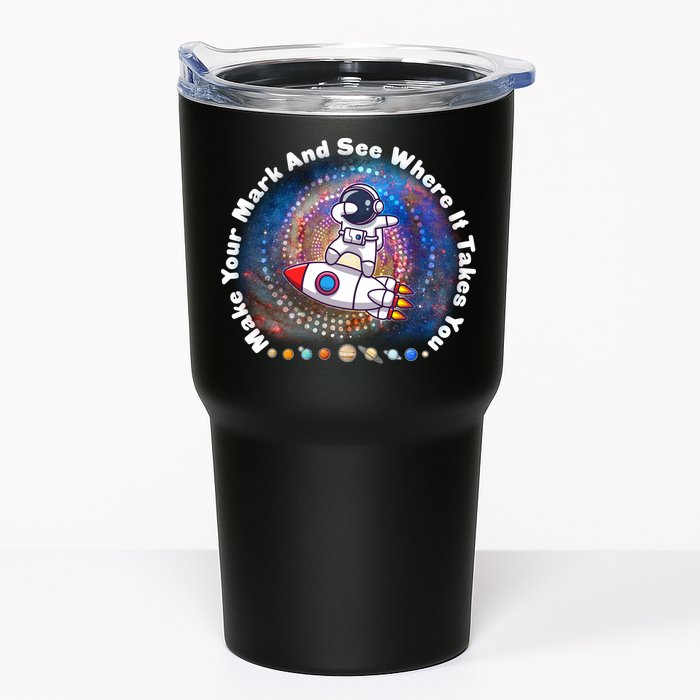 Mark Your Mark And See Where It Takes You International Dot Day Space Astronaut Tumbler