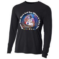 Mark Your Mark And See Where It Takes You International Dot Day Space Astronaut Cooling Performance Long Sleeve Crew
