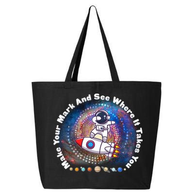 Mark Your Mark And See Where It Takes You International Dot Day Space Astronaut 25L Jumbo Tote