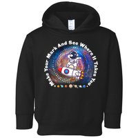 Mark Your Mark And See Where It Takes You International Dot Day Space Astronaut Toddler Hoodie