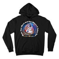 Mark Your Mark And See Where It Takes You International Dot Day Space Astronaut Tall Hoodie