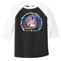 Mark Your Mark And See Where It Takes You International Dot Day Space Astronaut Toddler Fine Jersey T-Shirt