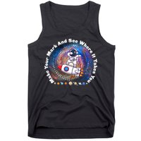 Mark Your Mark And See Where It Takes You International Dot Day Space Astronaut Tank Top