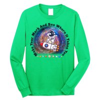 Mark Your Mark And See Where It Takes You International Dot Day Space Astronaut Long Sleeve Shirt