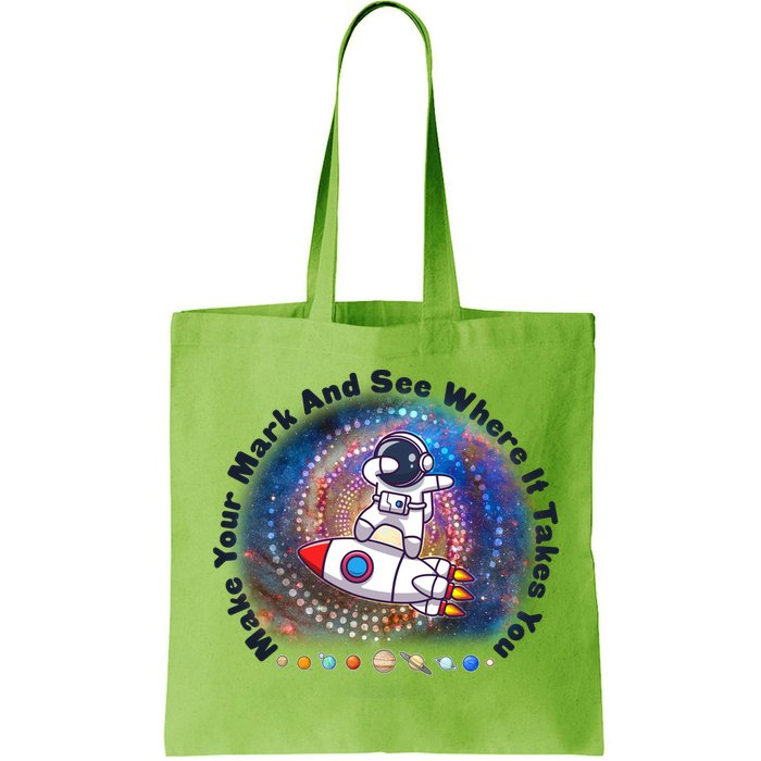 Mark Your Mark And See Where It Takes You International Dot Day Space Astronaut Bag