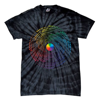Make Your Mark International Dot Day Rainbow Polka Dot Swirl Tie-Dye T-Shirt