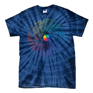 Make Your Mark International Dot Day Rainbow Polka Dot Swirl Tie-Dye T-Shirt