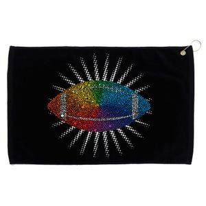 Make Your Mark International Dot Day Rainbow Football Grommeted Golf Towel