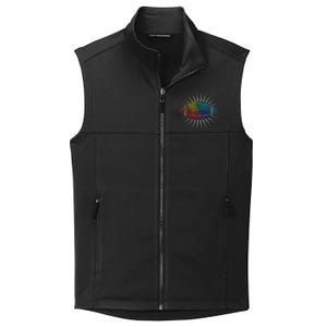 Make Your Mark International Dot Day Rainbow Football Collective Smooth Fleece Vest