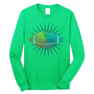 Make Your Mark International Dot Day Rainbow Football Long Sleeve Shirt