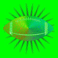 Make Your Mark International Dot Day Rainbow Football Bag