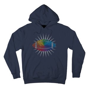 Make Your Mark International Dot Day Rainbow Football Hoodie