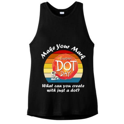 Make Your Mark International Dot Day What You Can Create Ladies PosiCharge Tri-Blend Wicking Tank