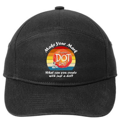 Make Your Mark International Dot Day What You Can Create 7-Panel Snapback Hat