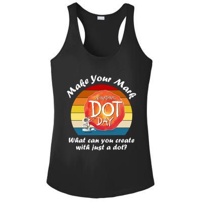 Make Your Mark International Dot Day What You Can Create Ladies PosiCharge Competitor Racerback Tank
