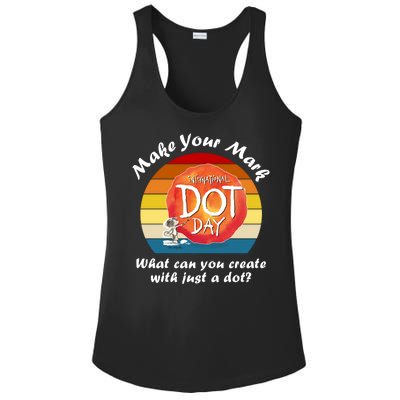 Make Your Mark International Dot Day What You Can Create Ladies PosiCharge Competitor Racerback Tank