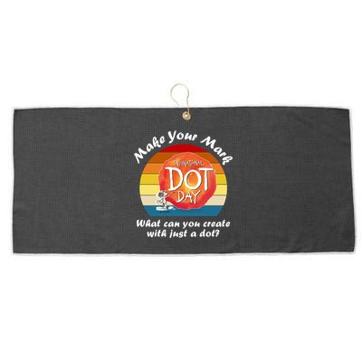Make Your Mark International Dot Day What You Can Create Large Microfiber Waffle Golf Towel