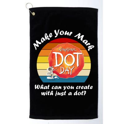 Make Your Mark International Dot Day What You Can Create Golf Towel