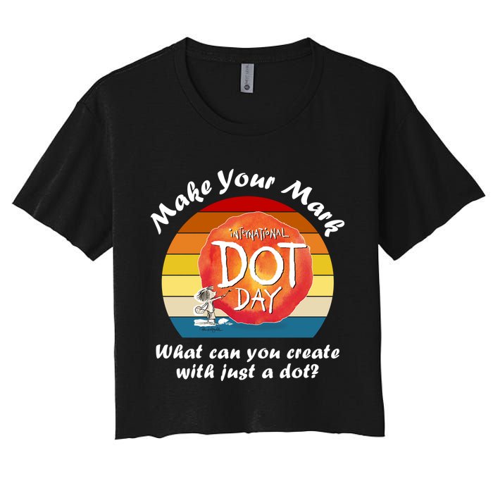 Make Your Mark International Dot Day What You Can Create Crop Top