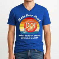 Make Your Mark International Dot Day What You Can Create V-Neck T-Shirt