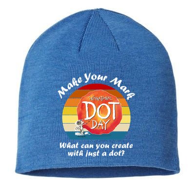 Make Your Mark International Dot Day What You Can Create Sustainable Beanie