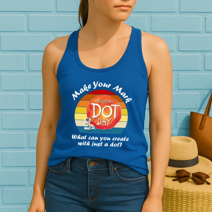 Make Your Mark International Dot Day What You Can Create Womens Tank Top