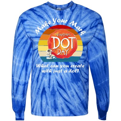 Make Your Mark International Dot Day What You Can Create Tie-Dye Long Sleeve Shirt