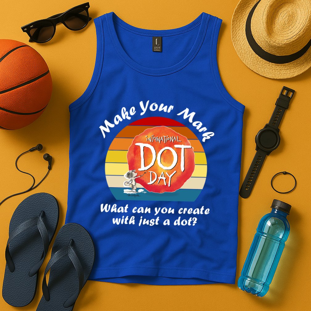 Make Your Mark International Dot Day What You Can Create Tank Top