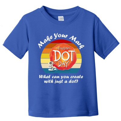 Make Your Mark International Dot Day What You Can Create Toddler T-Shirt