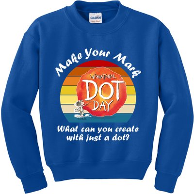Make Your Mark International Dot Day What You Can Create Kids Sweatshirt