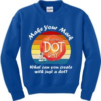 Make Your Mark International Dot Day What You Can Create Kids Sweatshirt