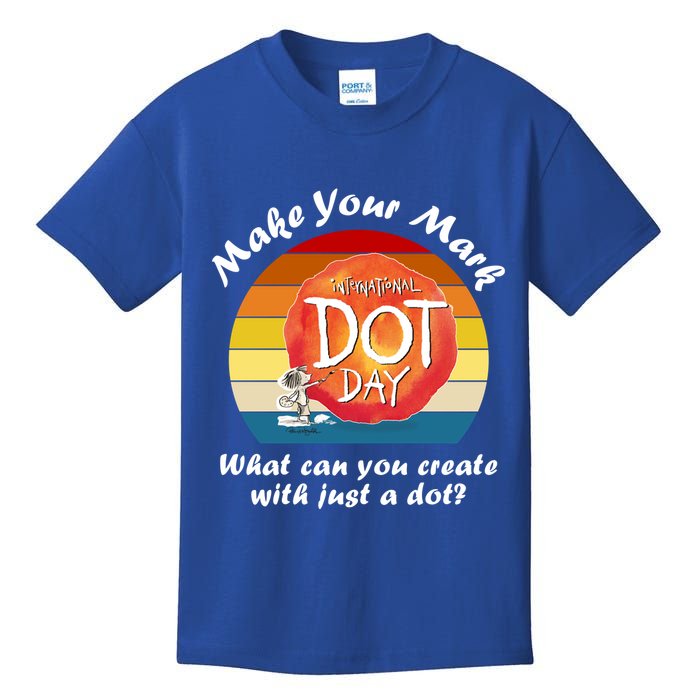 Make Your Mark International Dot Day What You Can Create Kids T-Shirt