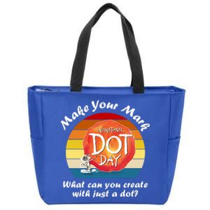 Make Your Mark International Dot Day What You Can Create Zip Tote Bag