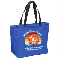 Make Your Mark International Dot Day What You Can Create Zip Tote Bag
