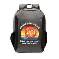 Make Your Mark International Dot Day What You Can Create Vector Backpack