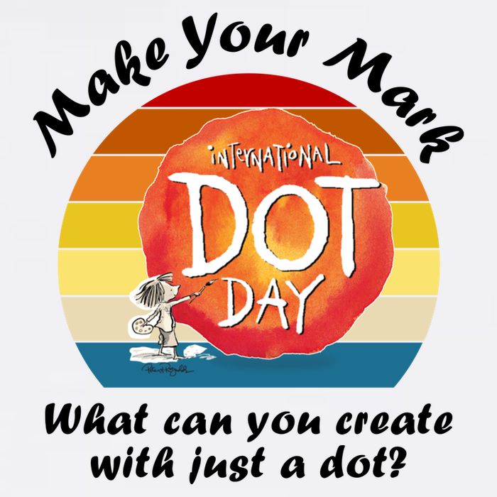 Make Your Mark International Dot Day What You Can Create Garment-Dyed Sweatshirt