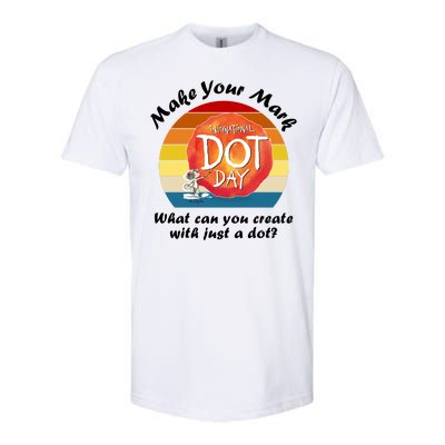 Make Your Mark International Dot Day What You Can Create Softstyle CVC T-Shirt